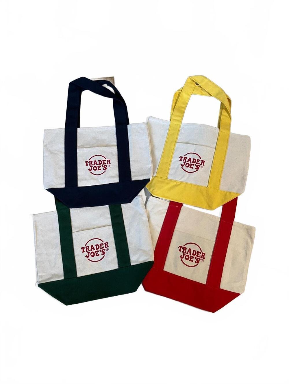 Trader Joe’s classic canvas tote bags